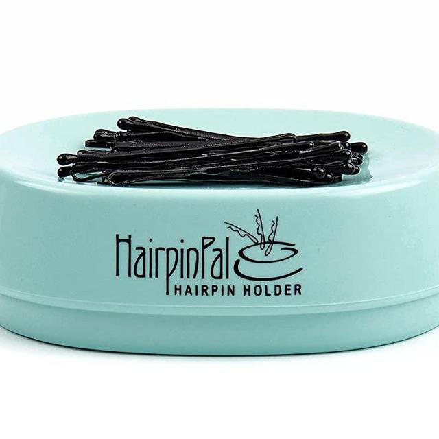 Bobby Pin and Hair Clip Magnetic Holder: HairpinPal (Sea Foam Teal)