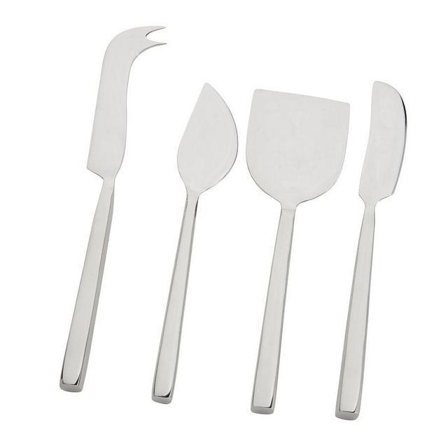Luna Cheese Knives Set - Silver