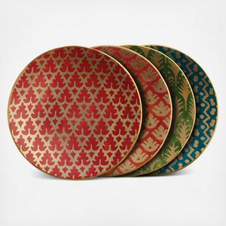Fortuny Assorted Canape Plate, Set of 4