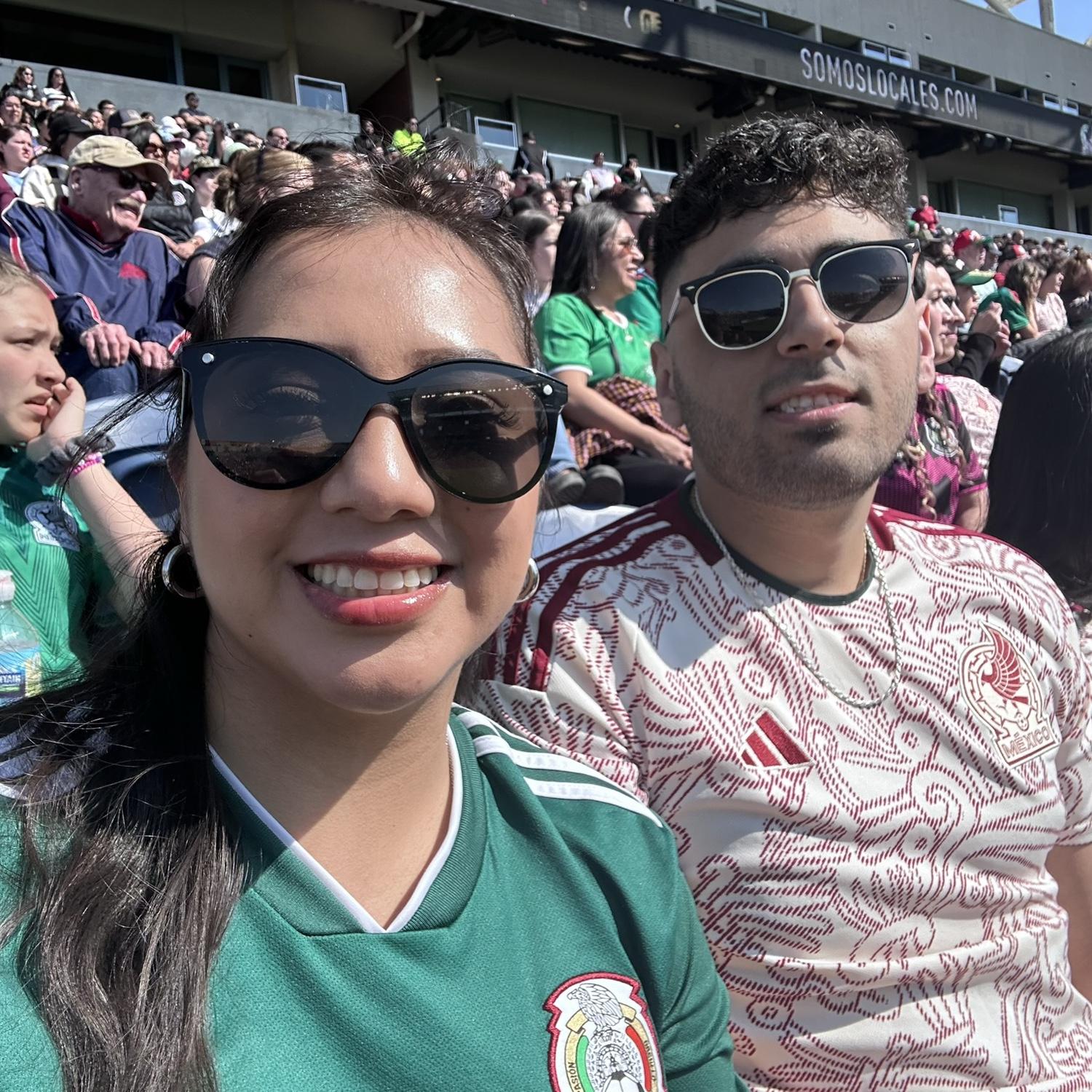 Women’s Mexico Soccer Game April 2023