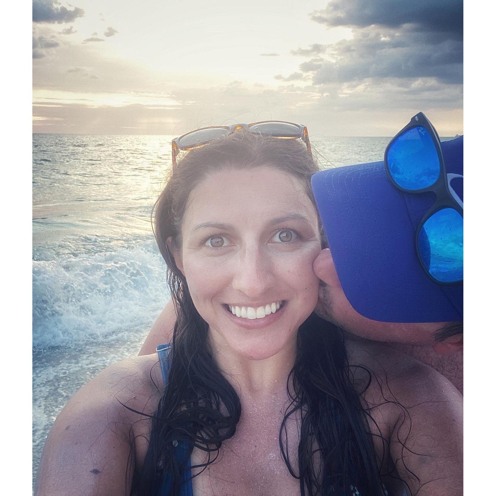 We may love the mountains, but we love the beach too! Every summer, we try to hit the beach as much as possible. This photo was taken in Treasure Island, FL (one of our favorite Florida spots!).