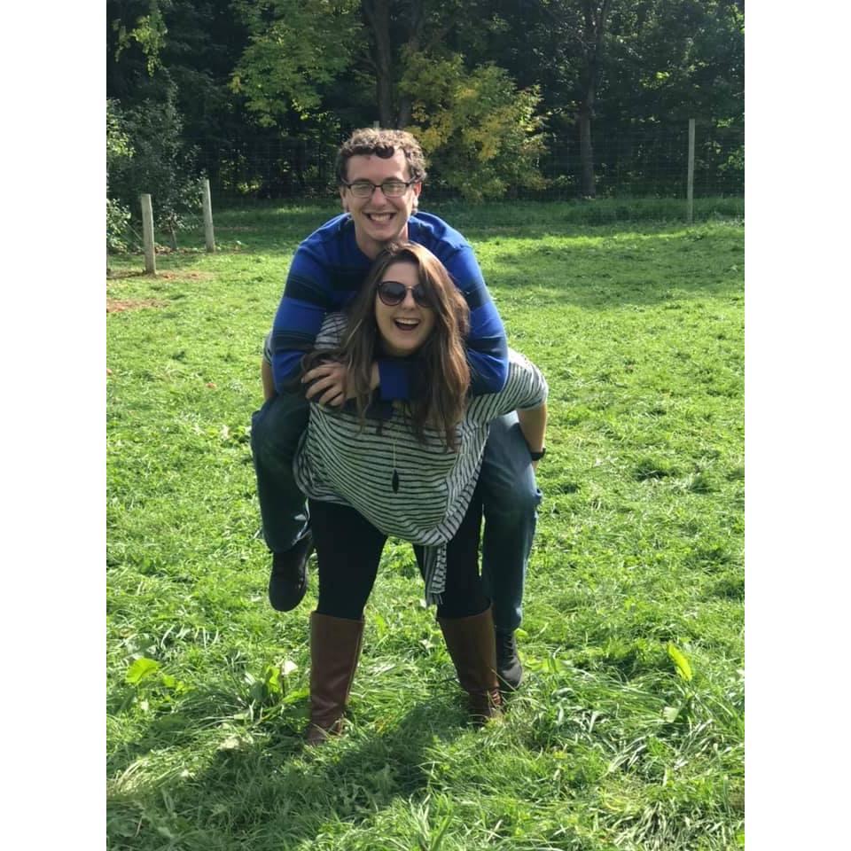 Our 8 year anniversary apple picking date