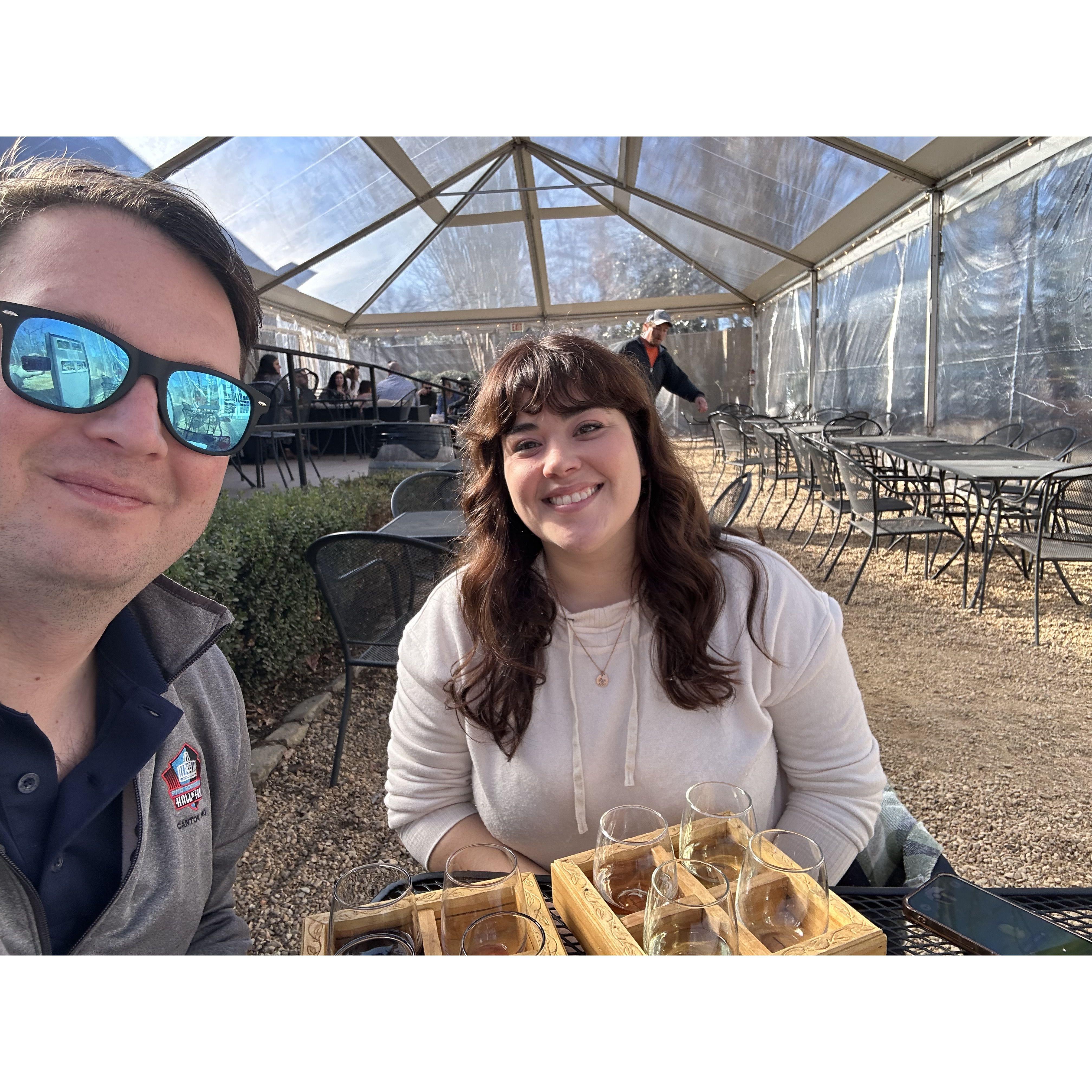 Our frist trip to Charlottesville