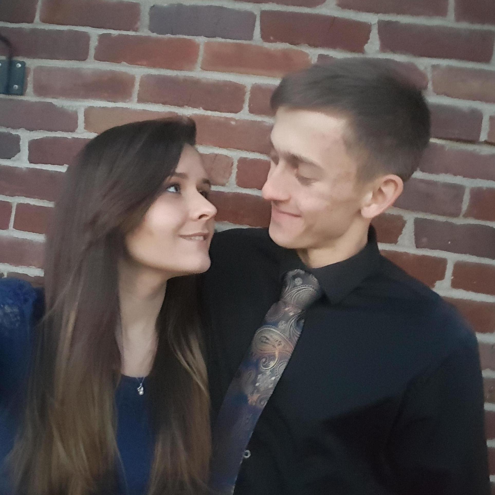 I begged him for a photo shoot because we were actually dressed up for once! I still love these pictures of us!