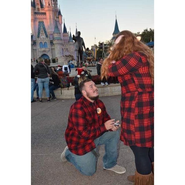 I love you so much!  This is the moment that we both have been so excited for! The moment I said "YES"!