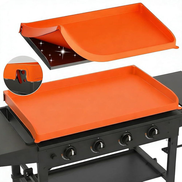 Hodola 36" Blackstone Silicone Griddle Mat, Full-Coverage Cover and Rust-Proof Grill Surface Protector, All-Season and Seamless Fit Waterproof Blackstone Griddle Accessories, Ideal BBQ Gift for Men