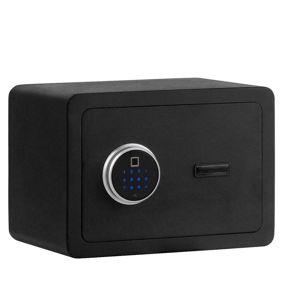 SKONYON 2-Layer Security Safe Deposit Box with Inner LED Light