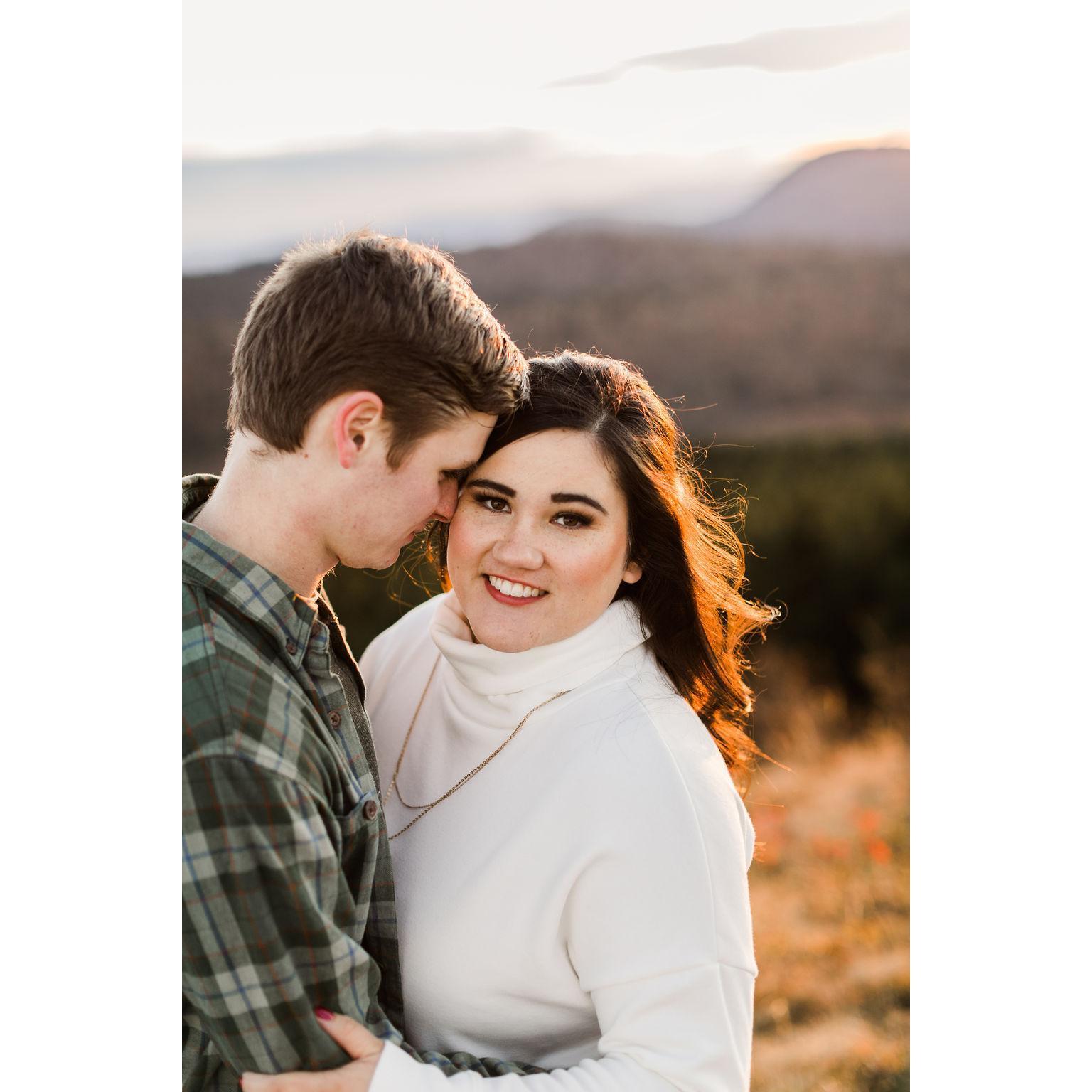 Engagement photos in the mountains.
Photographer: Amber Hatley Photography