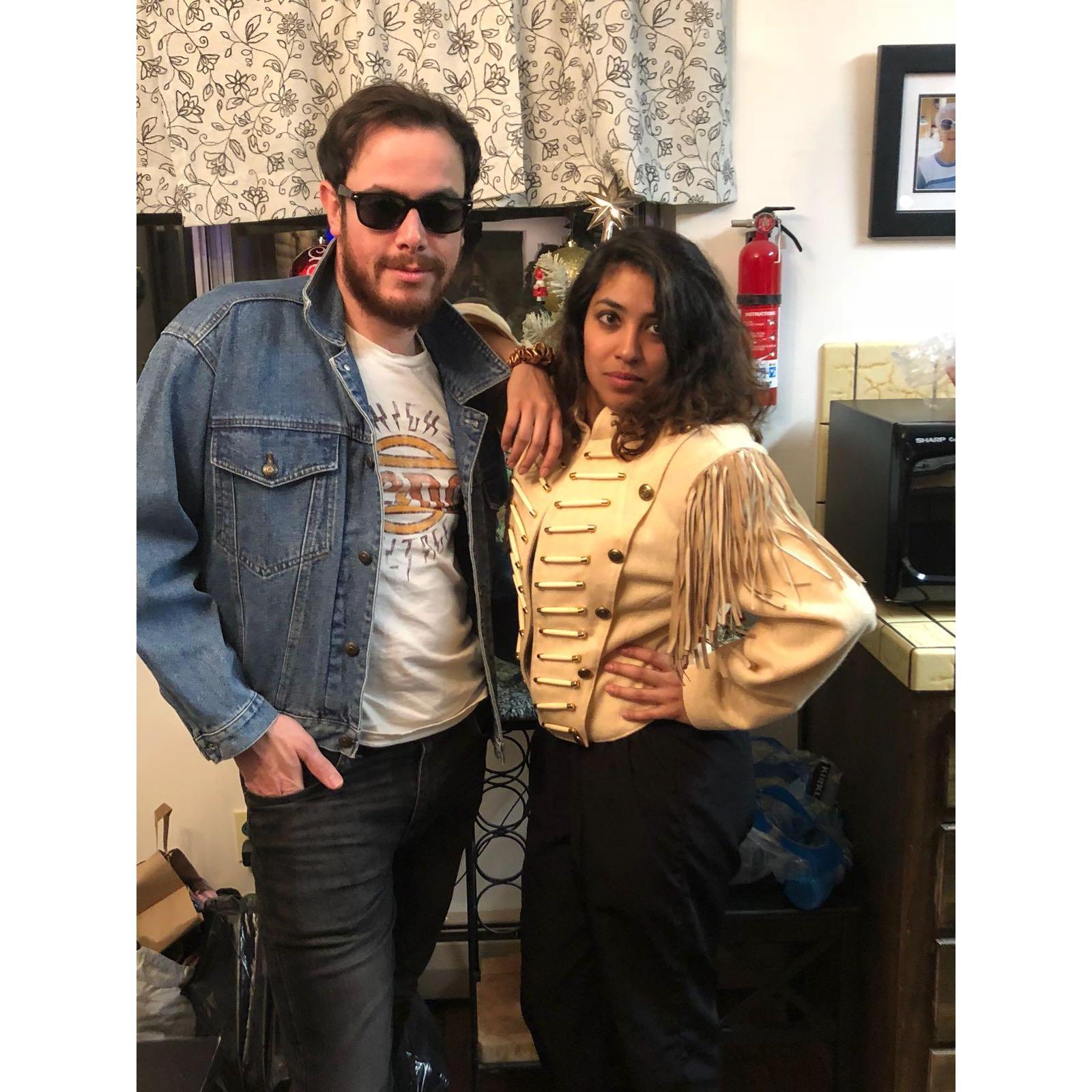 NYE 2018 / 80s Theme Party – We brought in 2019 dressed like it was 1989 with a group of friends in Lake Tahoe.