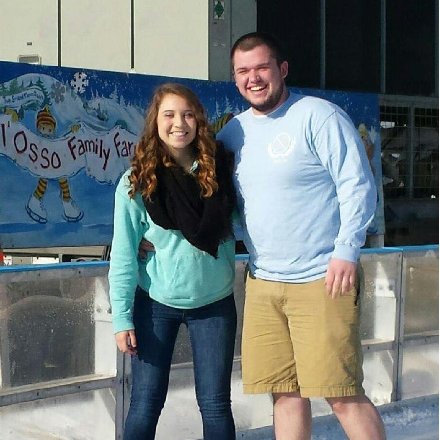 Ice skating at Del Osso