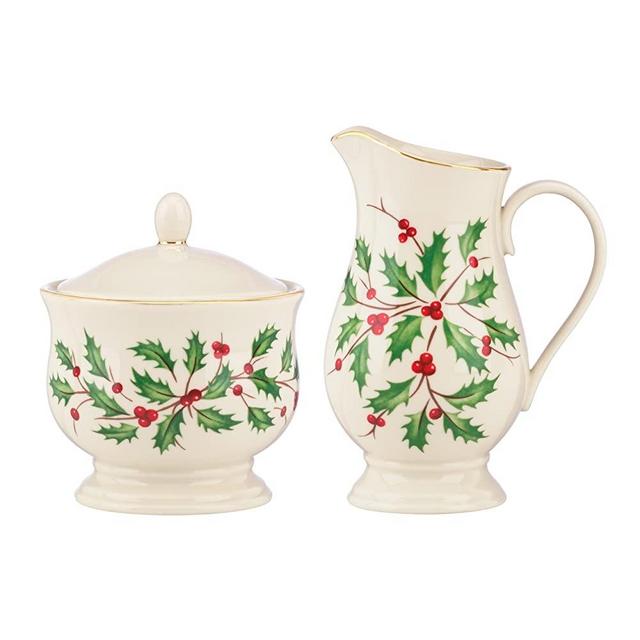 Lenox Holiday Sugar & Creamer Set