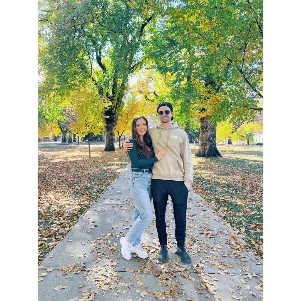 The Oval at Colorado State University in October 2022