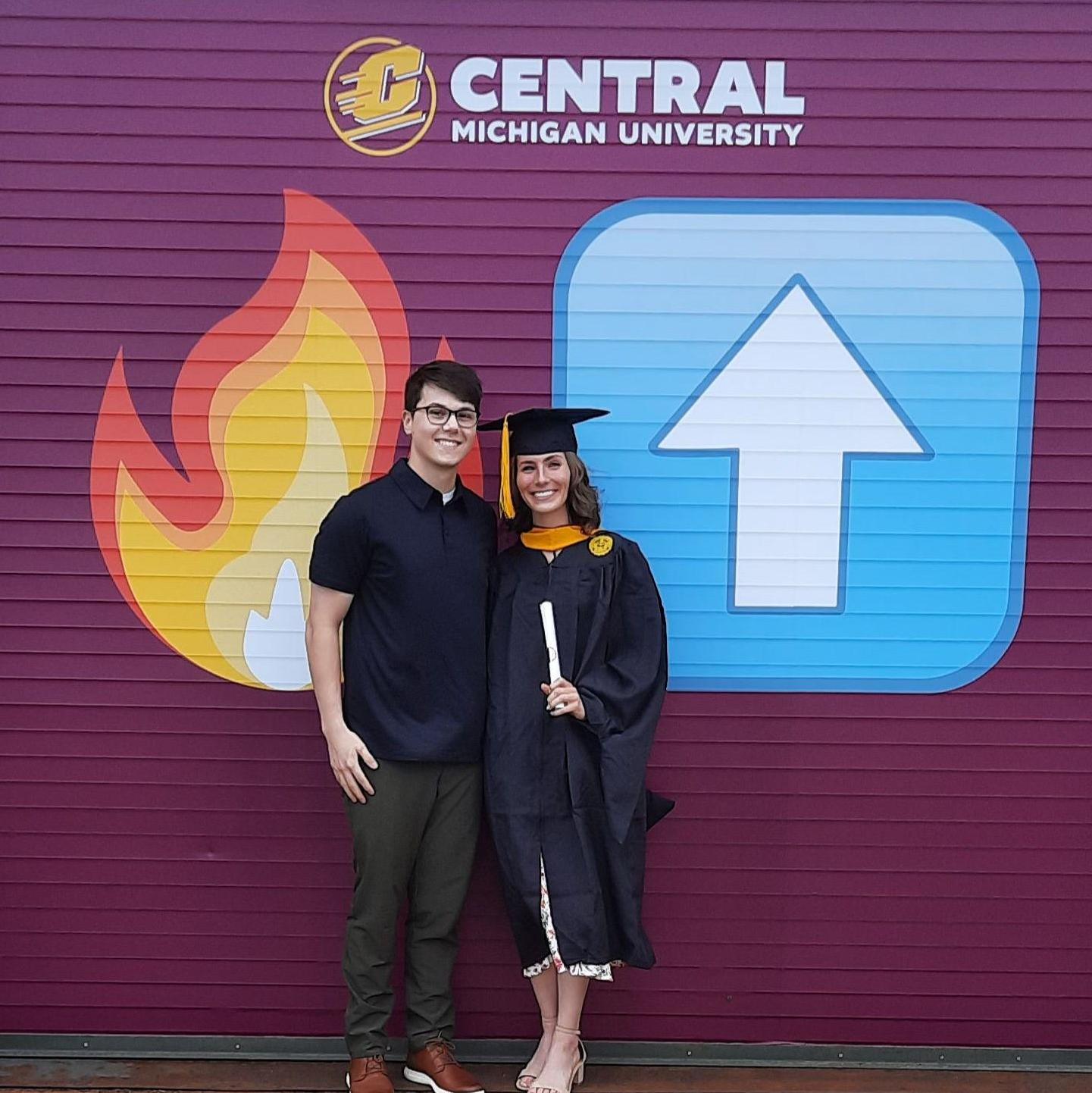 May 6, 2022 - Peyton's Master's Graduation Ceremony