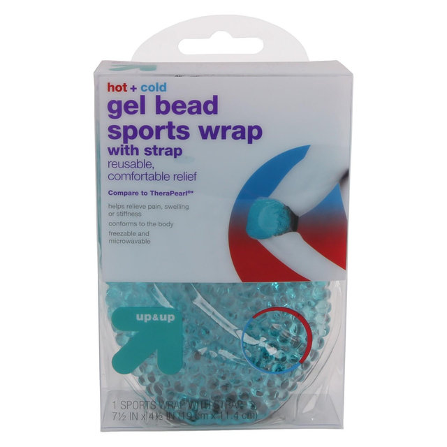 Hot + Cold Gel Bead Compress with Strap)- Up&Up™
