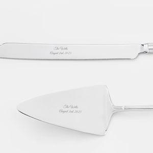 Engraved Reed & Barton Lyndon Dessert Set (See Note)