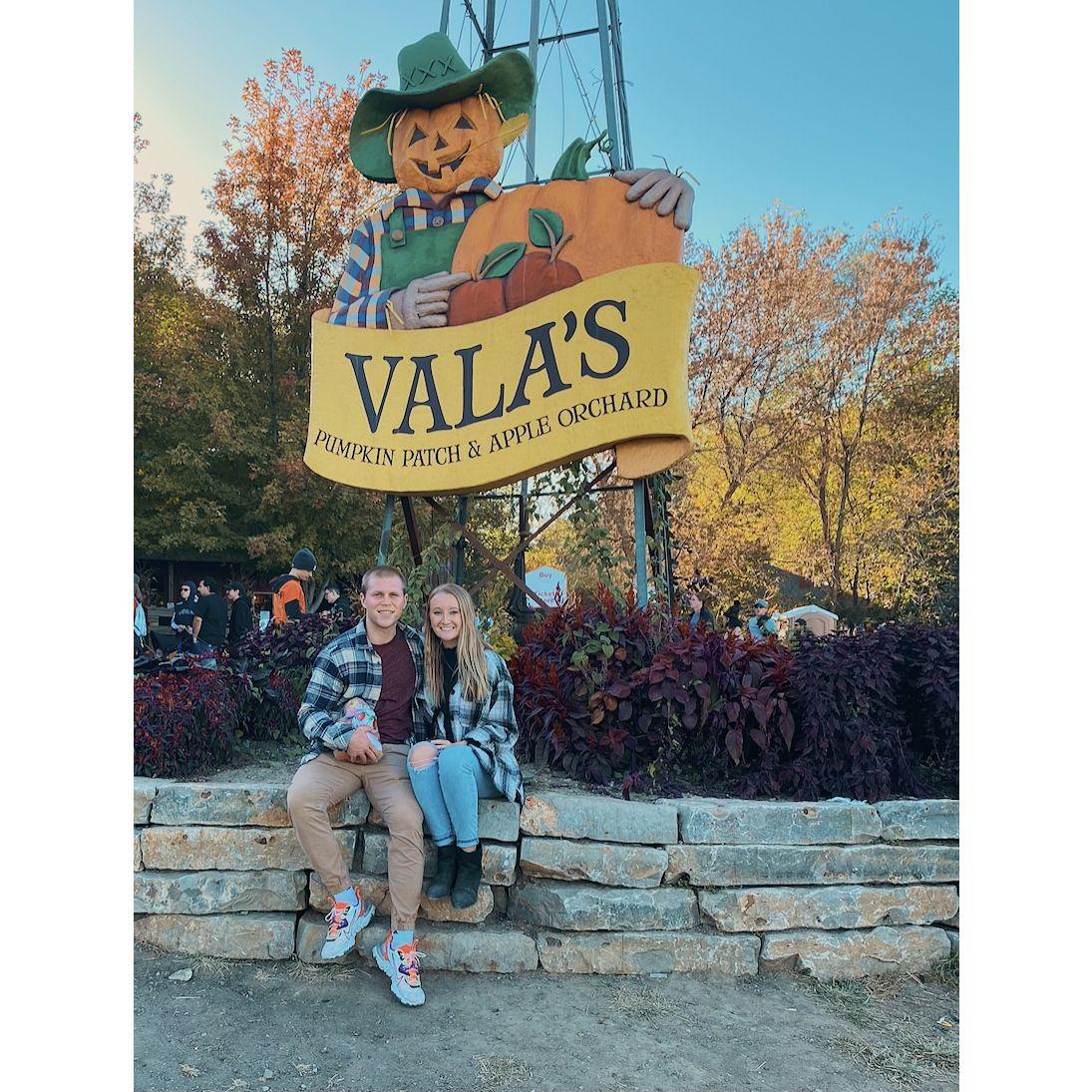 Date to the pumpkin patch