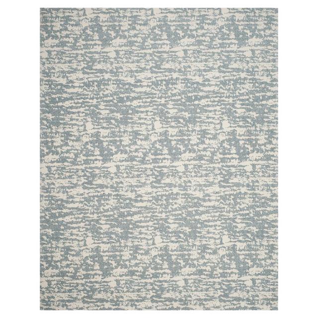 Blue/Ivory Spacedye Design Woven Area Rug 8'X10' - Safavieh