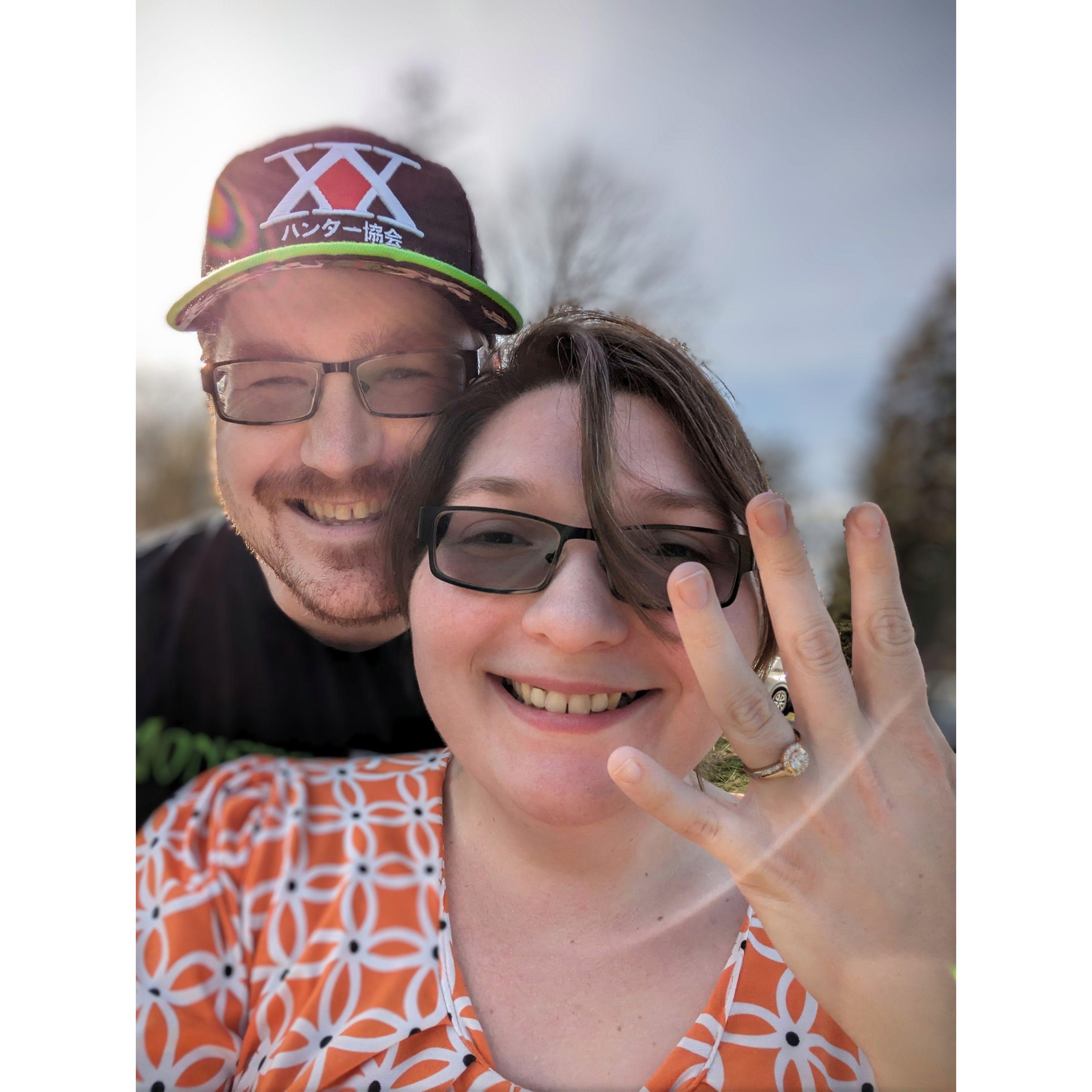 And of course I said yes!