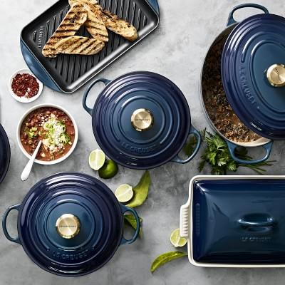 Le Creuset Signature Enameled Cast Iron Braiser, 5-Qt., Agave