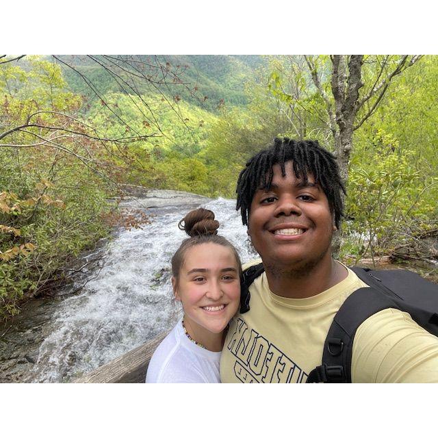 Hiking in VA.