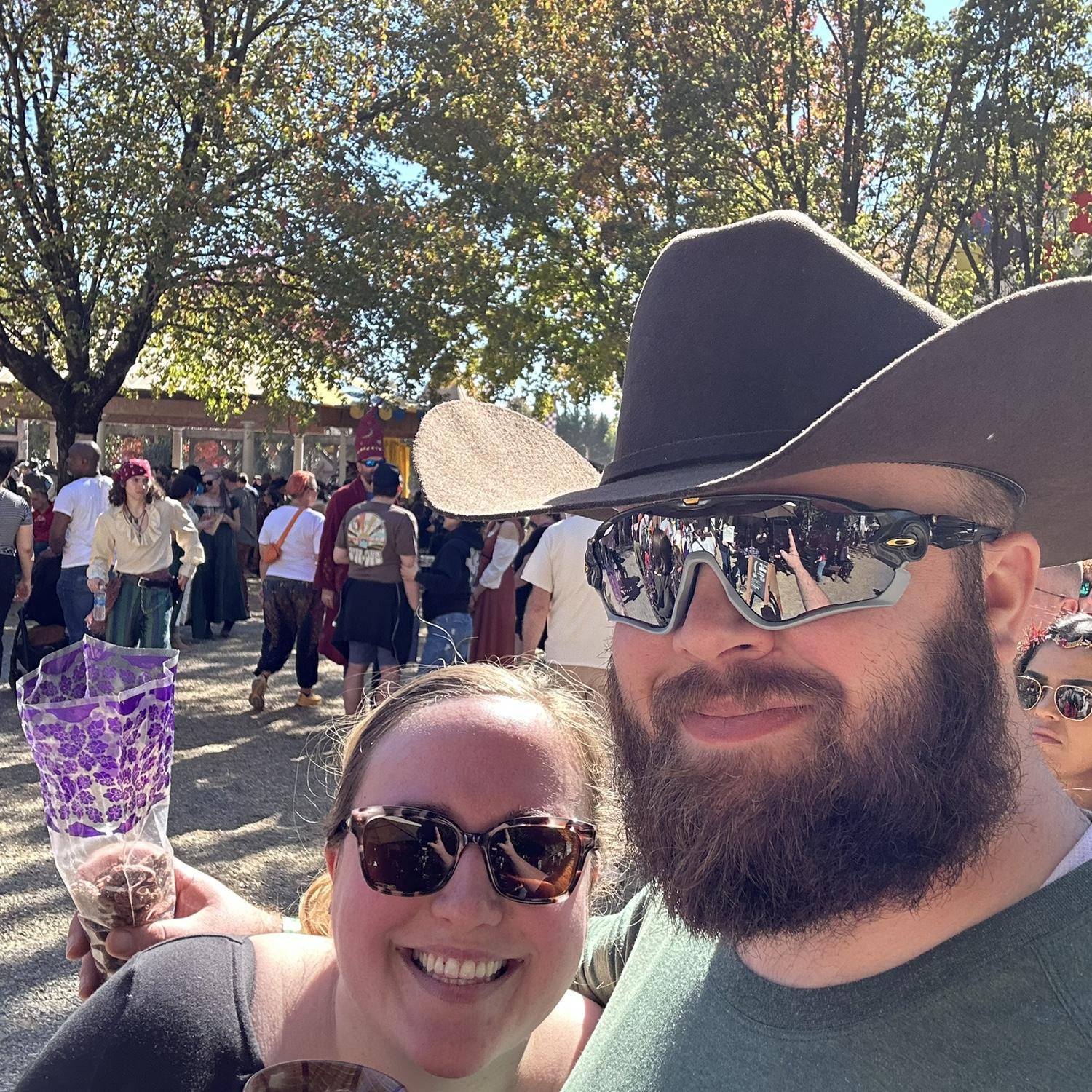 First Renaissance fair together 2024