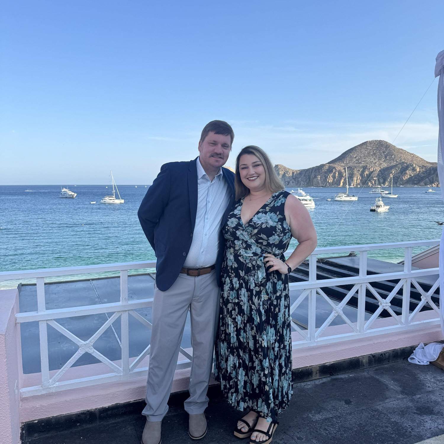 Celebrating Tony and Anne in Cabo