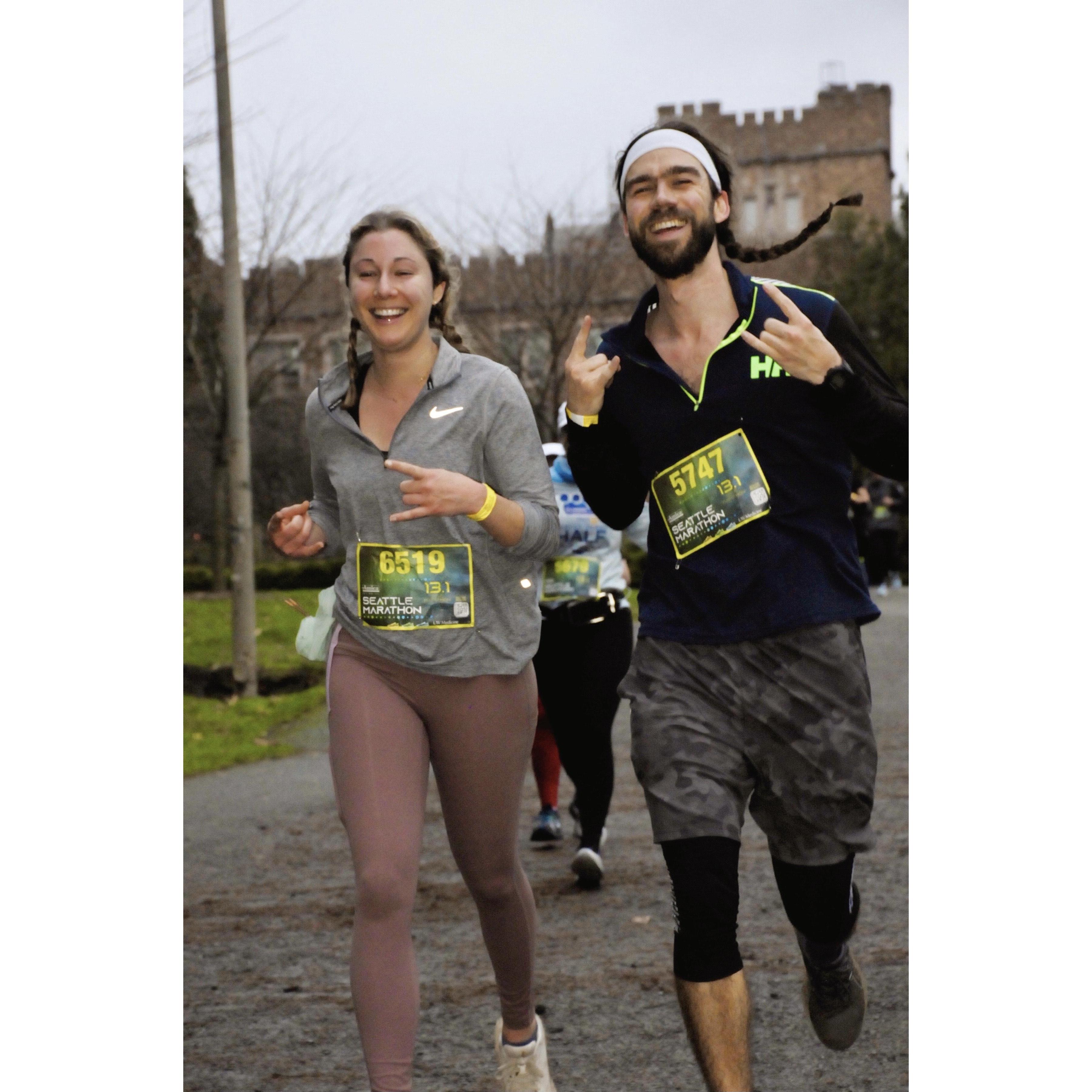 Running the Seattle Half Marathon