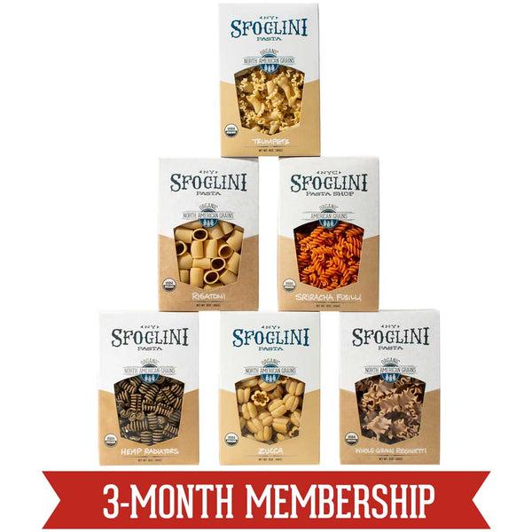 Sfoglini Pasta of the Month Club - 3 Month Subscription