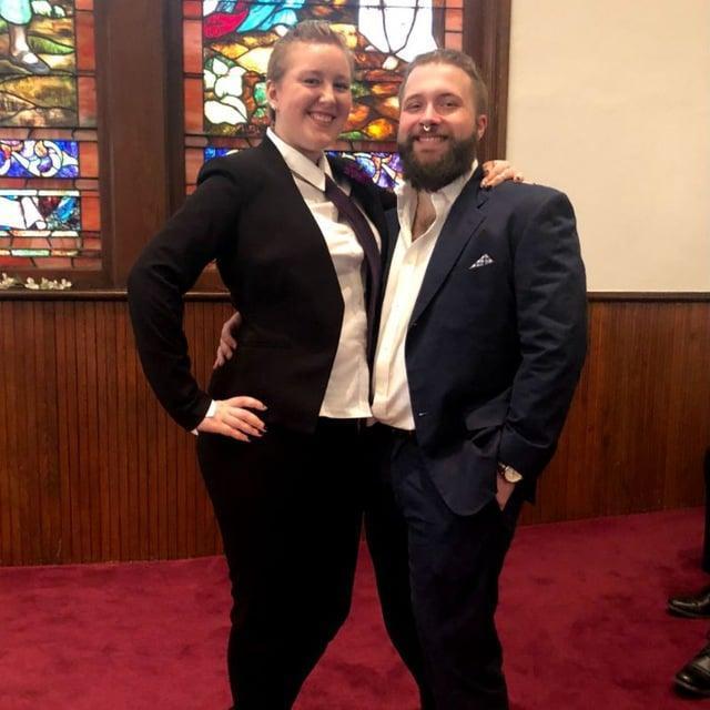 Billy and Danielle's wedding