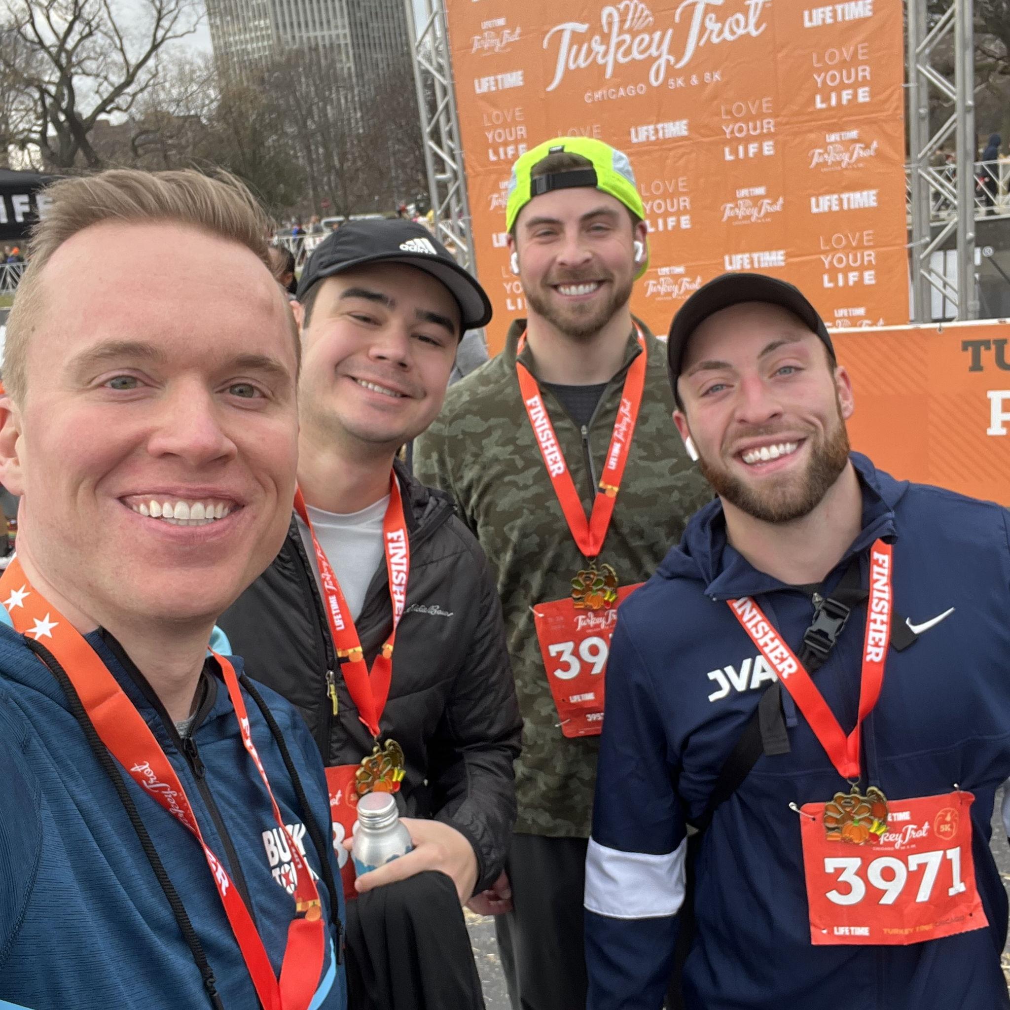 Turkey Trot with Ryan’s cousins