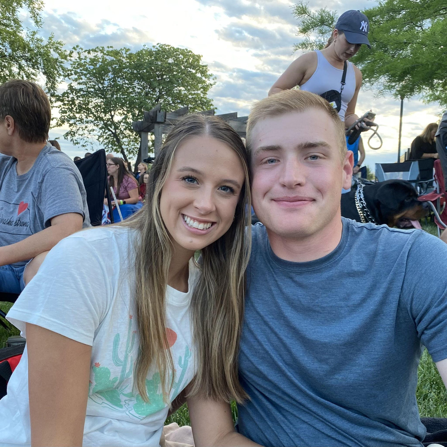 Enjoying Music in the Park - June '24