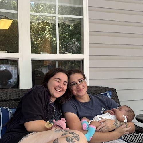 2025 - 1st time meeting our Goddaughter, Marceline
