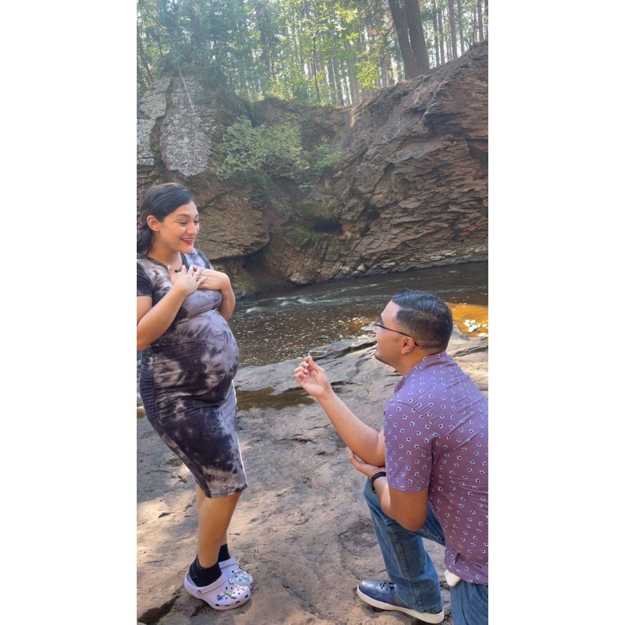 He tried to tell me to change shoes, I said NO, he still asked me to marry him. I Love him <3