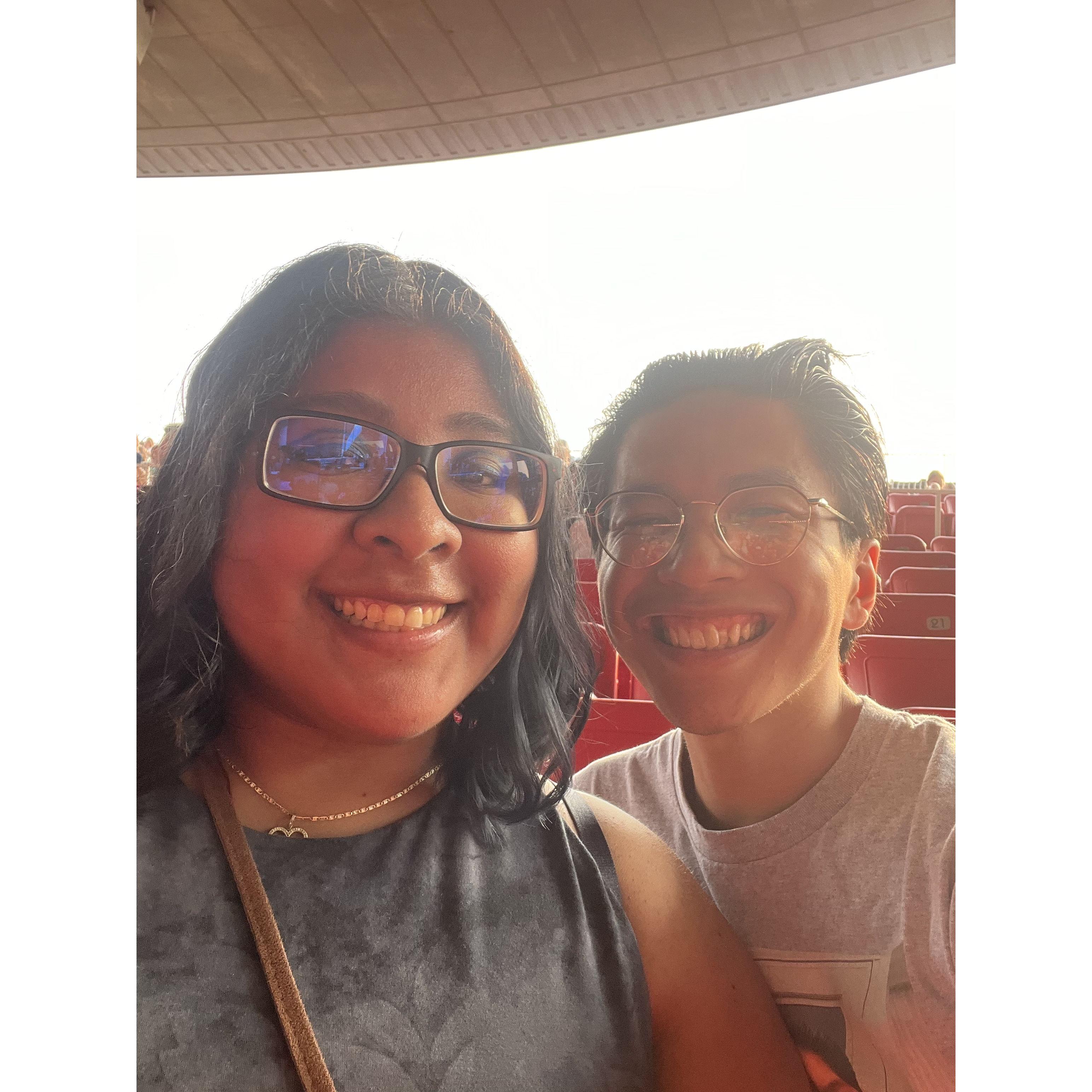 Going to concerts together!