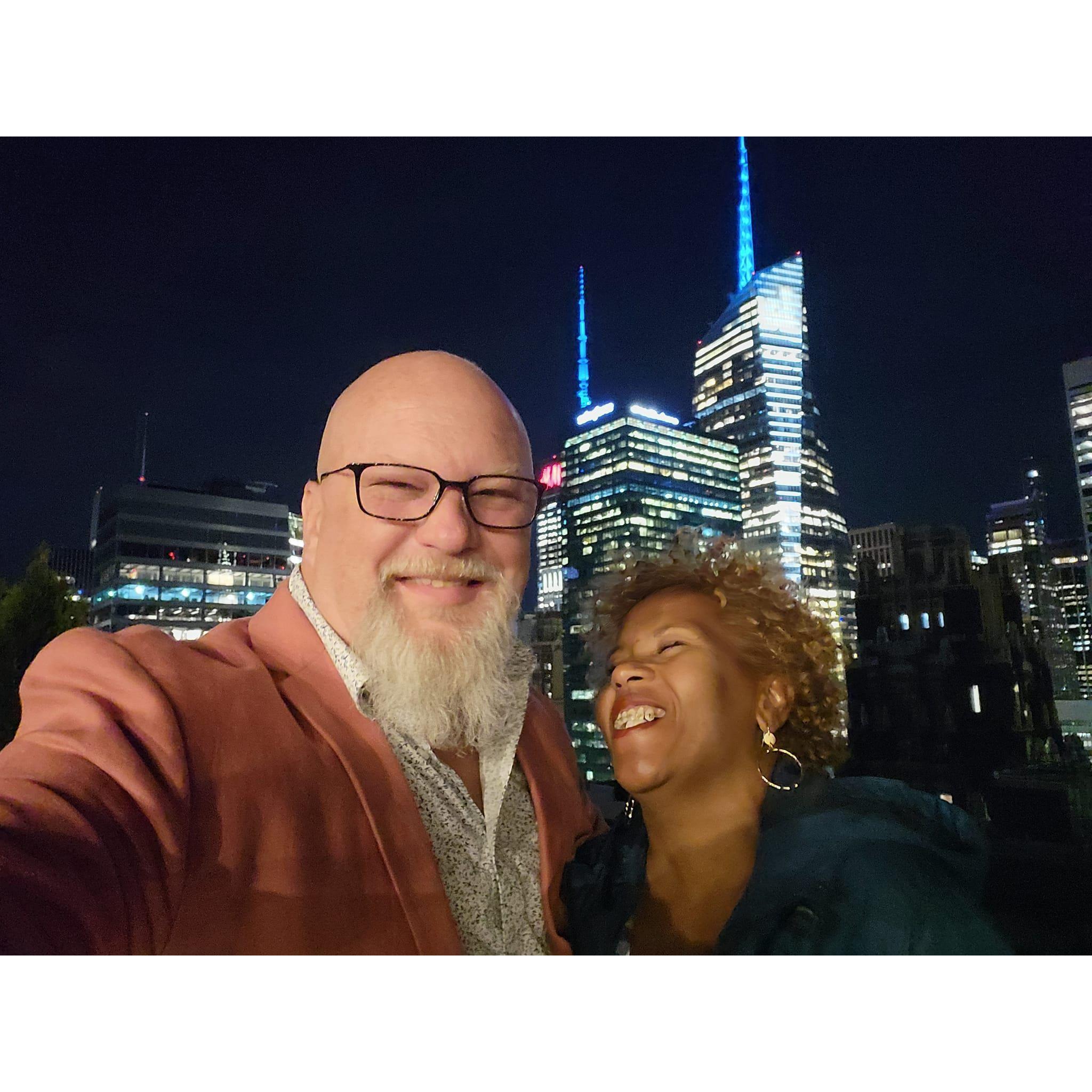 The night she said 'Yes".  New York City