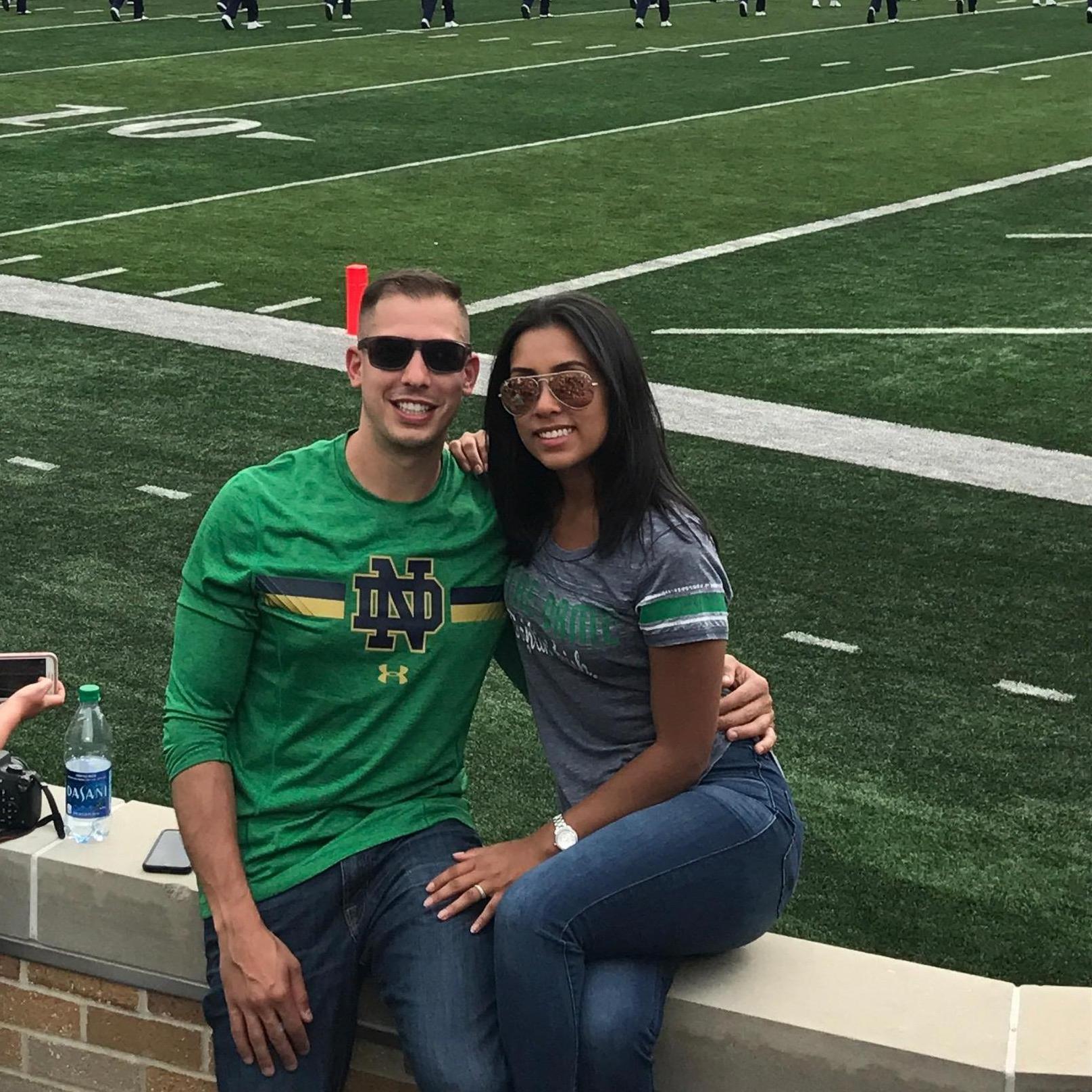 Notre Dame Football Game, September 2017.