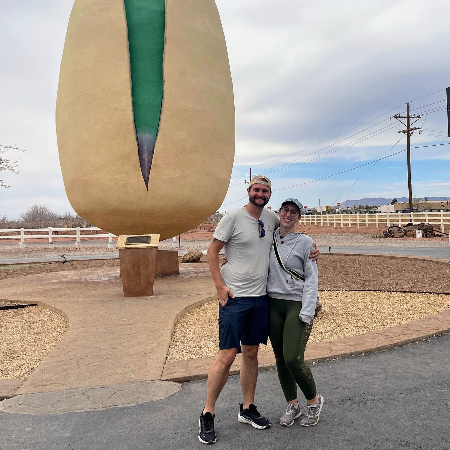 Bekah joined Noah on a work trip and we visited Pistachio Land