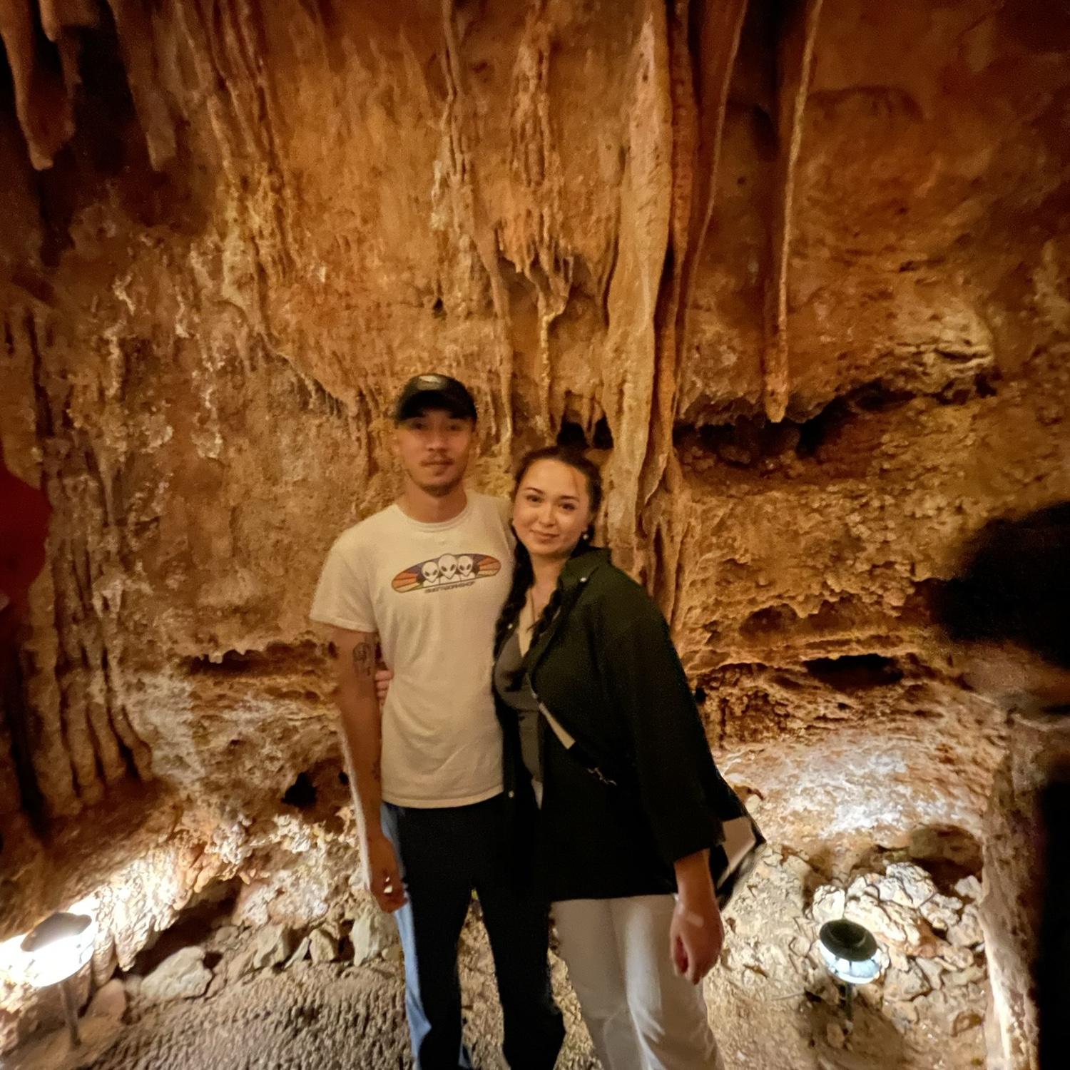 Fun at Bridal Cave!