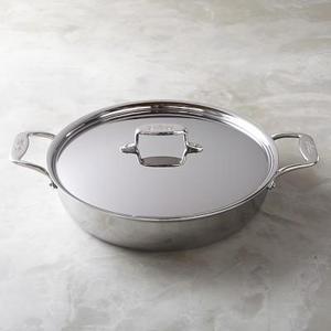 All-Clad d5 Stainless Steel All In One Pan, 6-Qt.