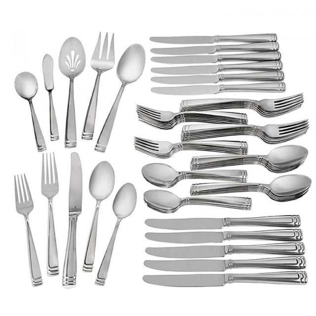 Waterford Conover Stainless 65-Piece Flatware Set