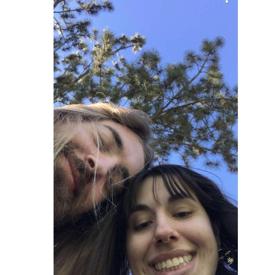 Taken on our 2nd date in February of 2021 under the same tree in Woodward Park where Colby would propose three years later!