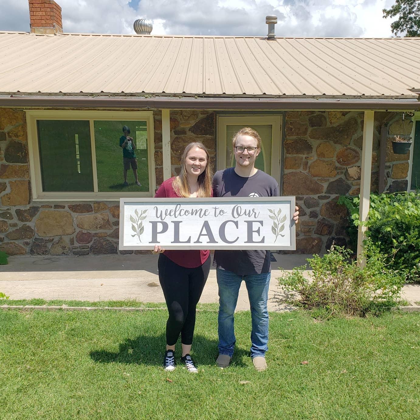 Bought our first home.