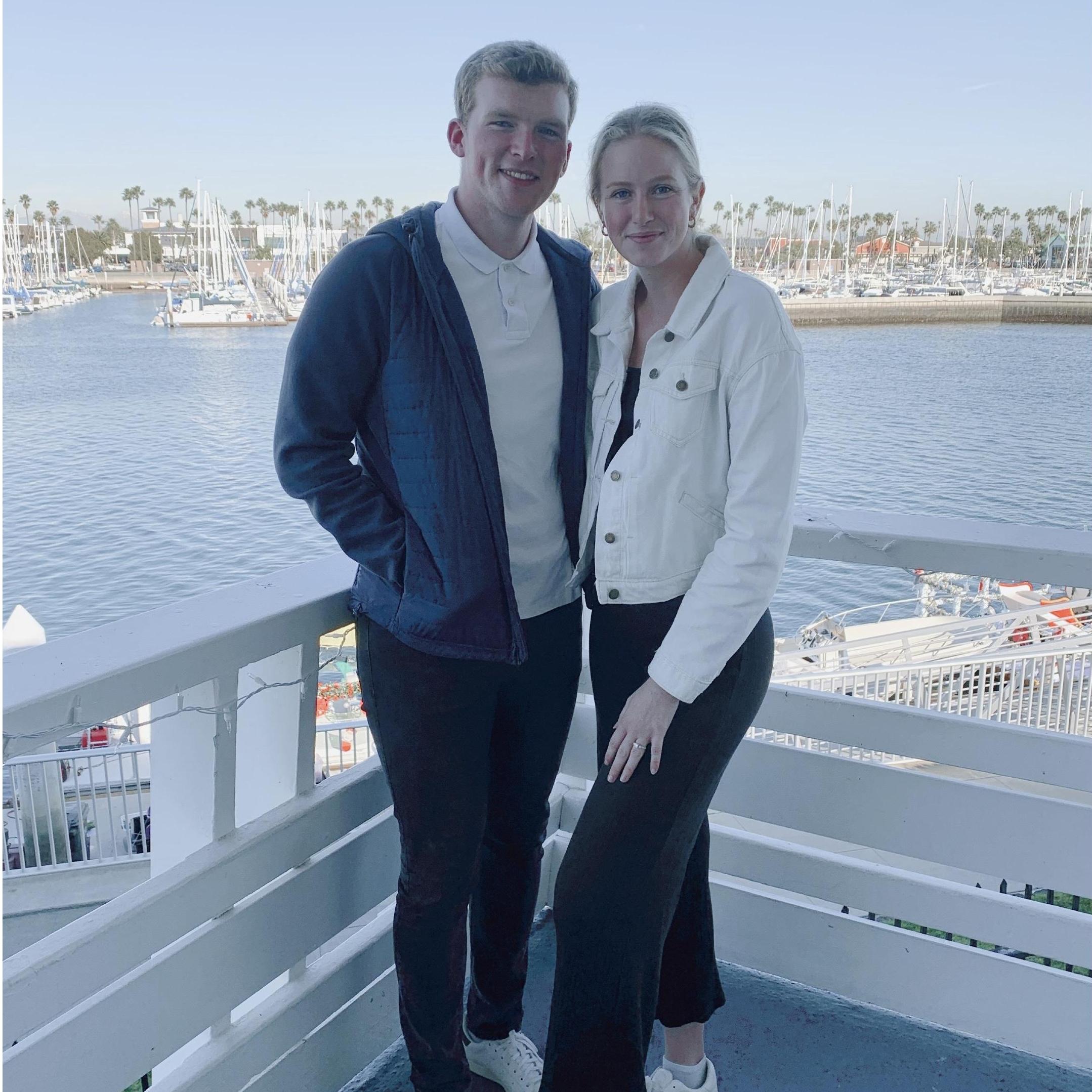 Celebrating Carter getting his Master's degree! (December 2021)