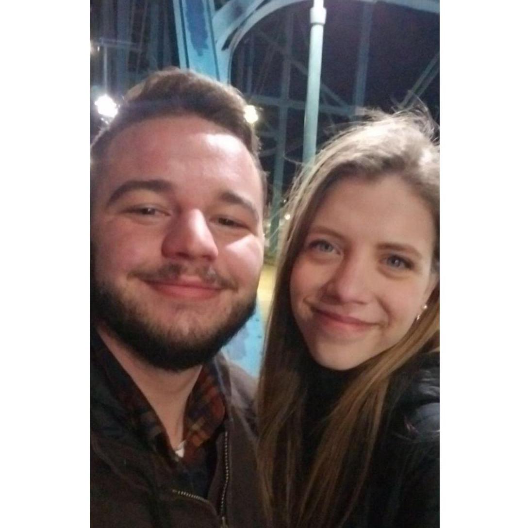 Our first date! Sawyer took me to Chattanooga