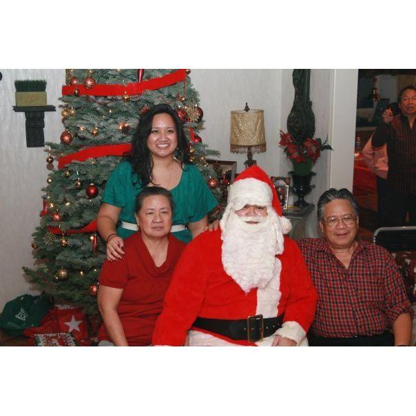 Family christmas picture