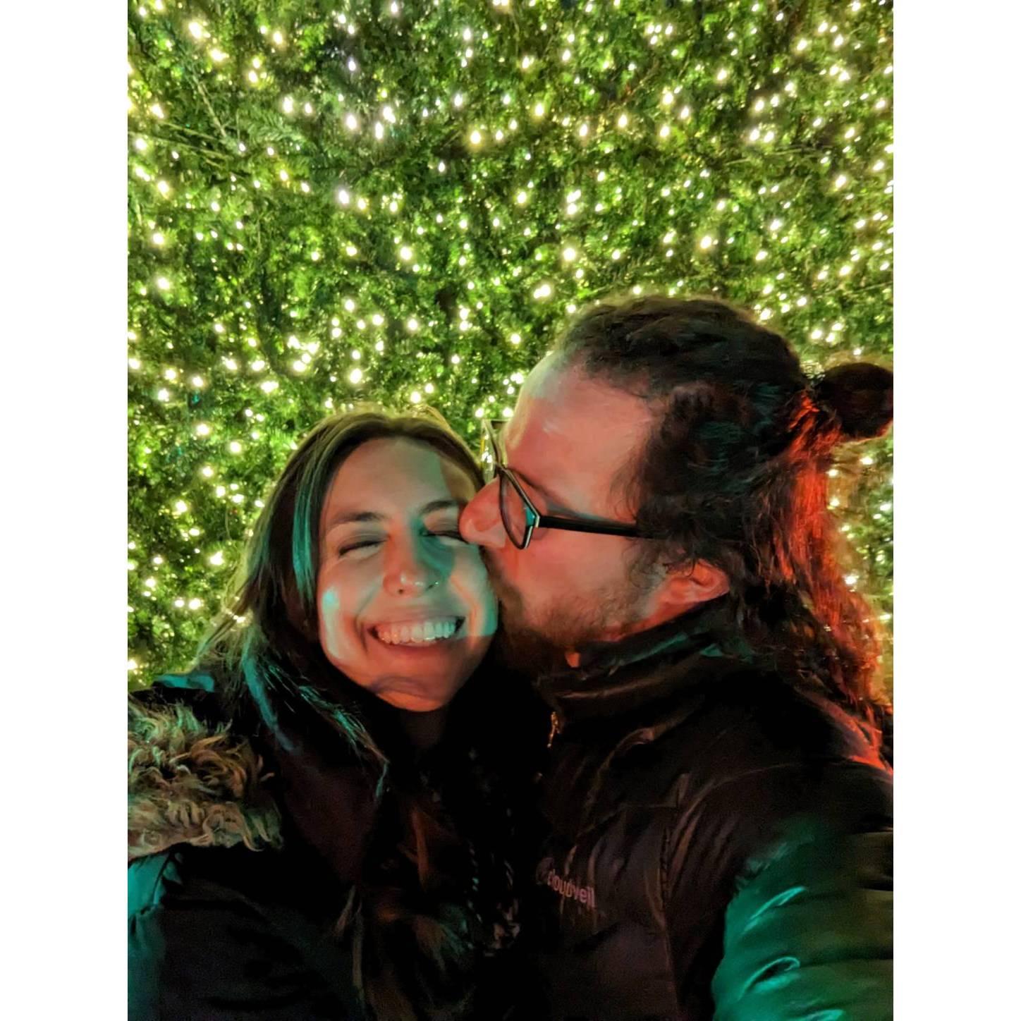 This was taken on our very trip visiting each other!