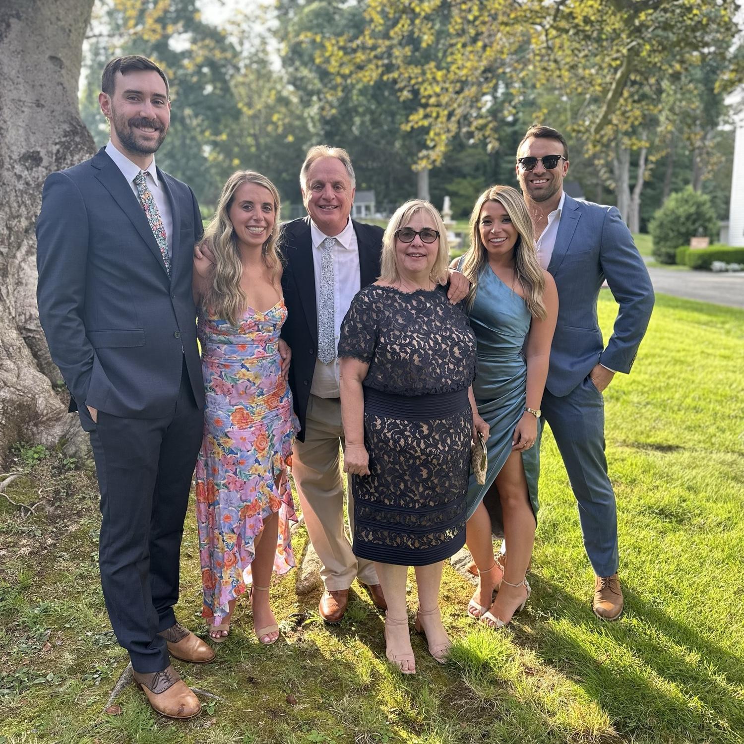 Our first wedding together! (Mel & Aug!)