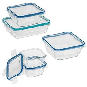 Snapware 24-Piece Total Solution Food Storage Set, Glass