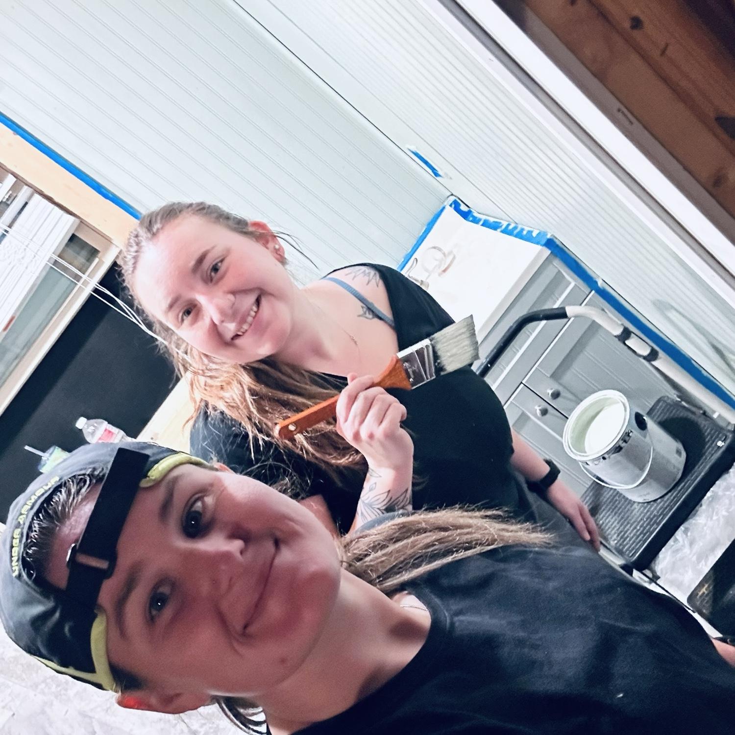 For being total opposites.. there is so much we have grown to enjoy doing together. Such as re-building a little tiny home from scratch! What a journey that was..