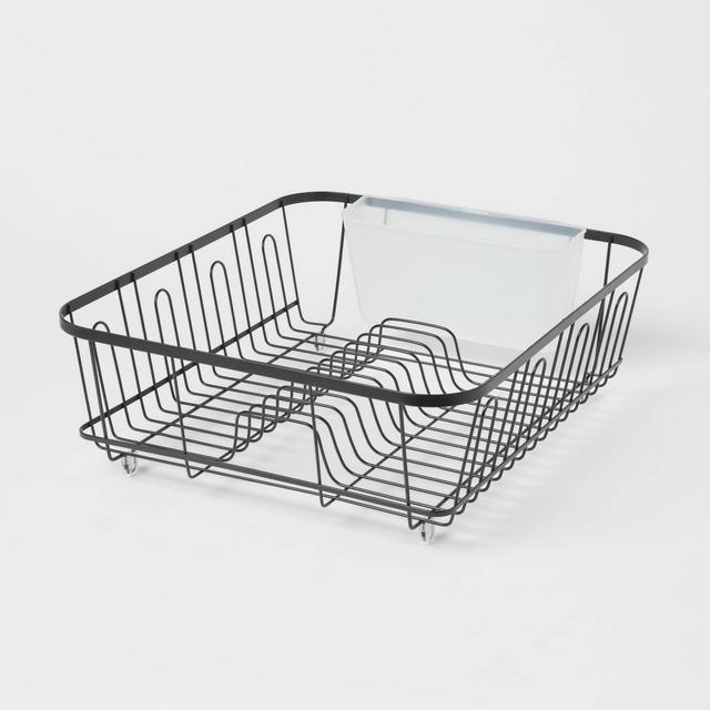 Large Steel Dish Drainer Black - Brightroom™